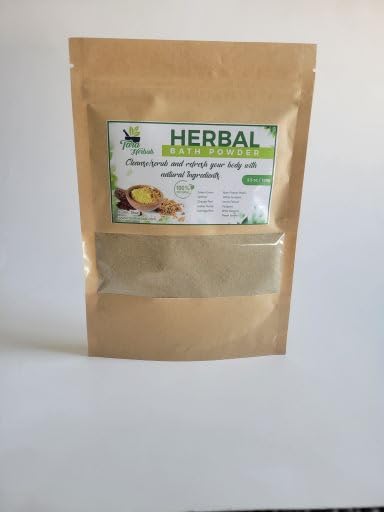 Ayurvedic Ubtan Body Cleanser Powder – Natural Soap Alternative for Face & Body | Herbal Exfoliating Bath Powder with 21 Herbs | Gentle Skin Cleanser for Women, Men & Kids