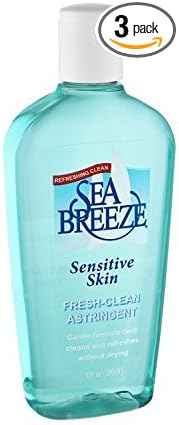 Sea Breeze Sea Breeze Fresh-Clean Astringent Sensitive Skin, 10 oz (Pack of 3) by Seabreeze
