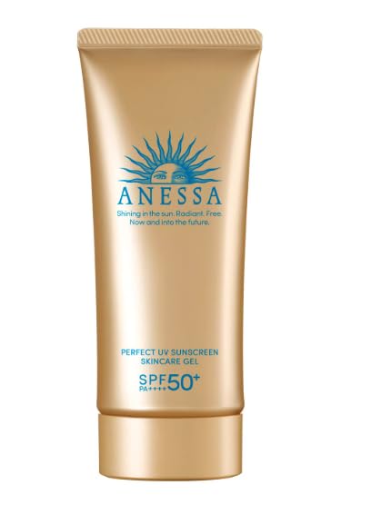 Anessa Perfect UV Skin Care Gel N Sunscreen/UV Fruity Floral Scent, Main Unit 3.1 oz (90 g)