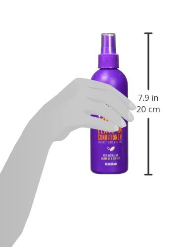 Aussie Hair Insurance Leave-In Conditioner Spray,Frizz Control,Softening with Jojoba & Sea Kelp,Moisturizing Treatment for All Hair Types,Juicy Citrus,8 Fl Oz Each,(Pack of 6)