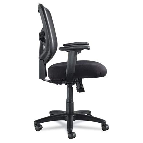 Alera Elusion Series Mesh Mid-Back Swivel/Tilt Chair ALEEL42BME10B Each