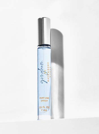 Bath and Body Works - Gingham - Body Cream, Fine Fragrance Mist & Mini Perfume Spray - Travel Size 3 pc set.