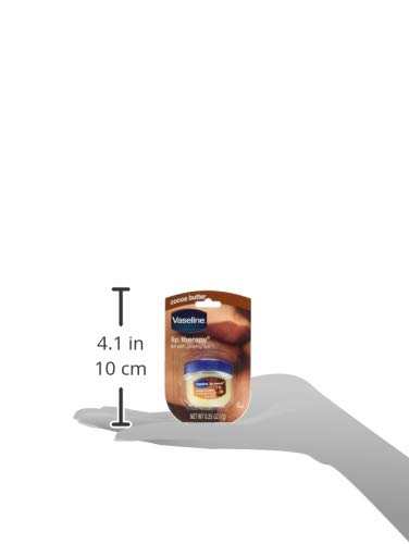 Vaseline Lip Therapy Cocoa Butter, .25 oz (Pack of 5)