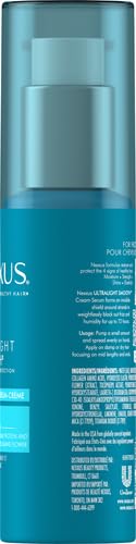 Nexxus Ultralight Smooth Frizz Defy Cream Serum for Frizzy and Dry Hair 4 fl oz,(Pack of 2)