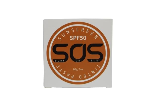 Tinted Sunscreen Paste, 60g/2oz, SPF50 (Chocolate tint)