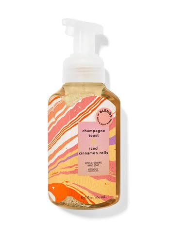 Bath & Body Works Gentle Foaming Hand Soap 8.75 oz (Champagne Toast & Iced Cinnamon Rolls)