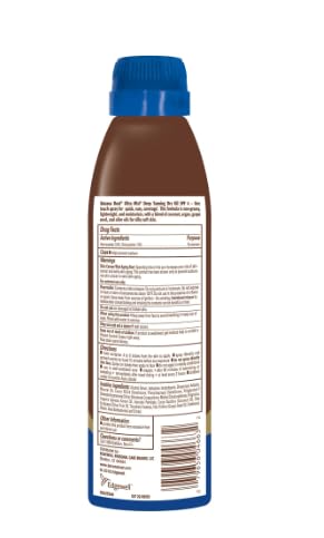 Ban~ana~ Boat Deep Tanning Oil Spray SPF 4, Clear Dry Sunscreen Spray, Dark Tanning Oil, 6 oz-Pk 1