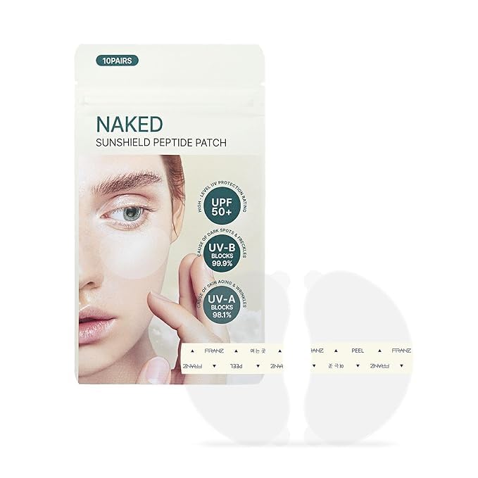 Naked Sunshield Transparent Sun Patch (0.013mm, Regular) — Ultra-Thin, UV Blocking — Value 3 Pack (30 Pairs), Economy Multi-Pack — 2+ Hour Outdoor Use (Golf, Ski, Cycling, Tennis)