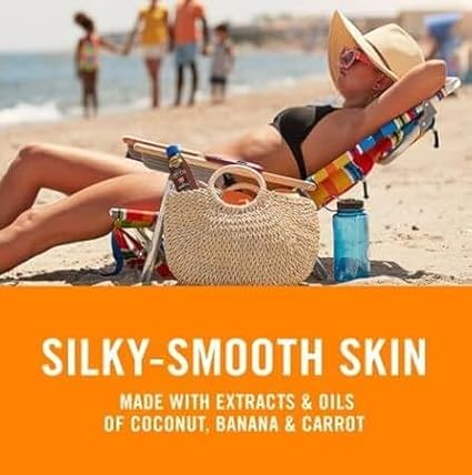 Bananaa~ Boat Skin care Deep Tanning Dry Oil Clear Spray Sunscreen SPF-4, 6 fl oz (2 Pack)