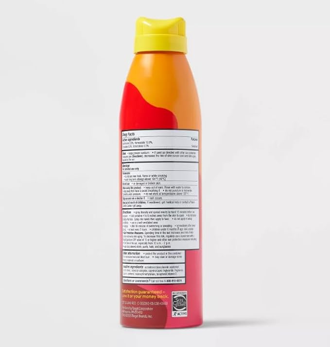 Sport Sunscreen Spray - SPF 50, 5.5 Fl oz (Pack 01)
