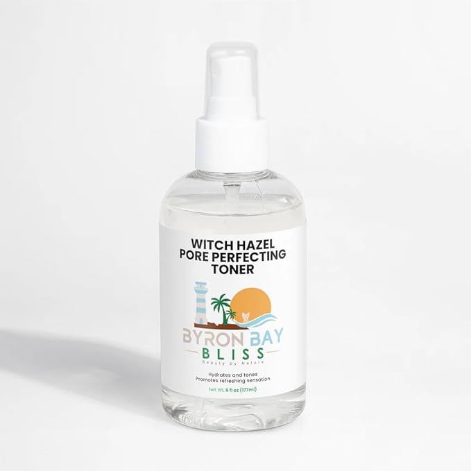 Witch Hazel Pore Perfecting Toner, 6 fl oz, Hydrating Face Toner with Sodium Hyaluronate, Lightweight Formula for All Skin Types