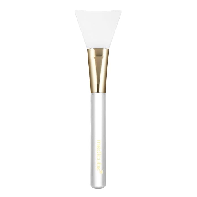 medicube All-Day Care for Deep Hydration & Skin Revival: Turmeric Overnight Wrapping Peel Off Mask 2.0 and Kojic Acid Turmeric Brightening Gold Jelly Gel Mask (4ea) and Jelly Brush