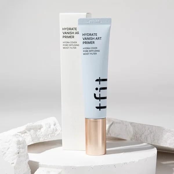 Hydrate Vanish Art Primer - Hydrating Face Primer, Ideal For Dry Skin, Smooth Skin & Grip Makeup, Korean Makeup, 1.01FL. Oz.