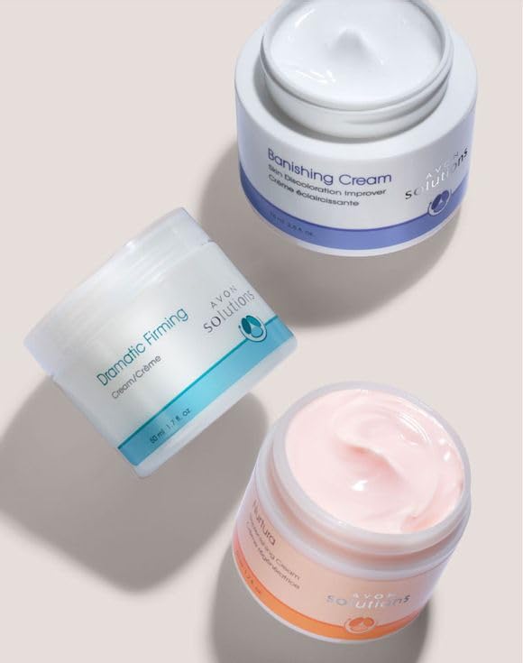 AVON Solutions Nourishing Moisturizing Cream 1.7 oz Hypoallergenic Daily Face Hydrator