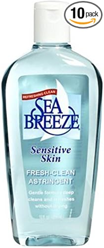 Sea Breeze Actives Sensitive Skin Astringent (Pack of 10)