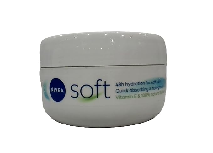 NIVEA Soft Refreshingly Soft Moisturizing Cream,, 6 Fl Ounce ()