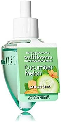 Bath & Body Works Signature Collection Limited Edition Home Fragrance Wallflowers Refill Bulbs (2 ct) CUCUMBER MELON