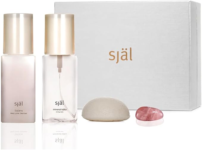 Själ Mini Mineral Energy Tonic with Rosewater, 1 oz, Hydrating Face Mist