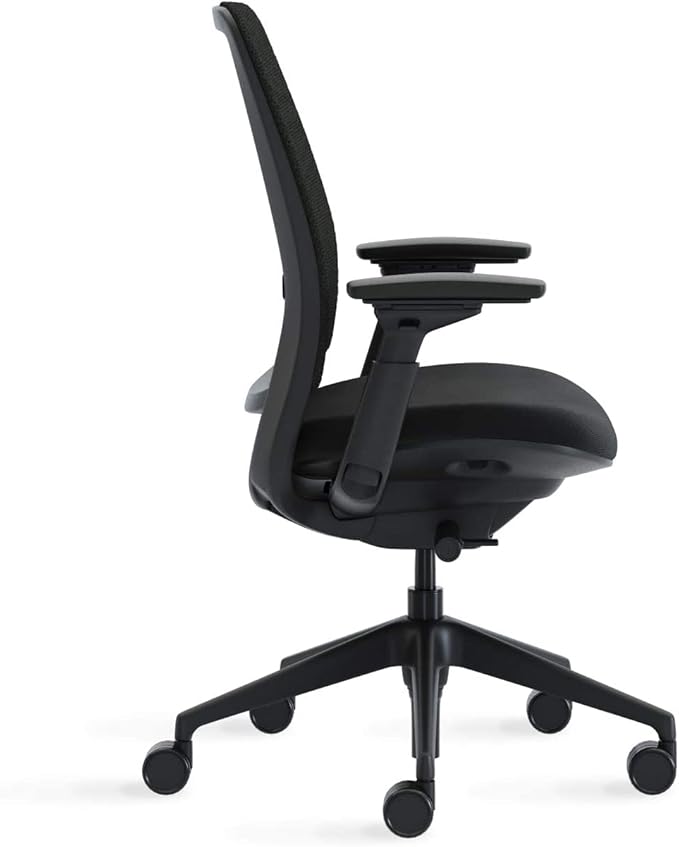 Steelcase Series 2 Office Chair, Graphite Frame, Cogent Connect Peacock