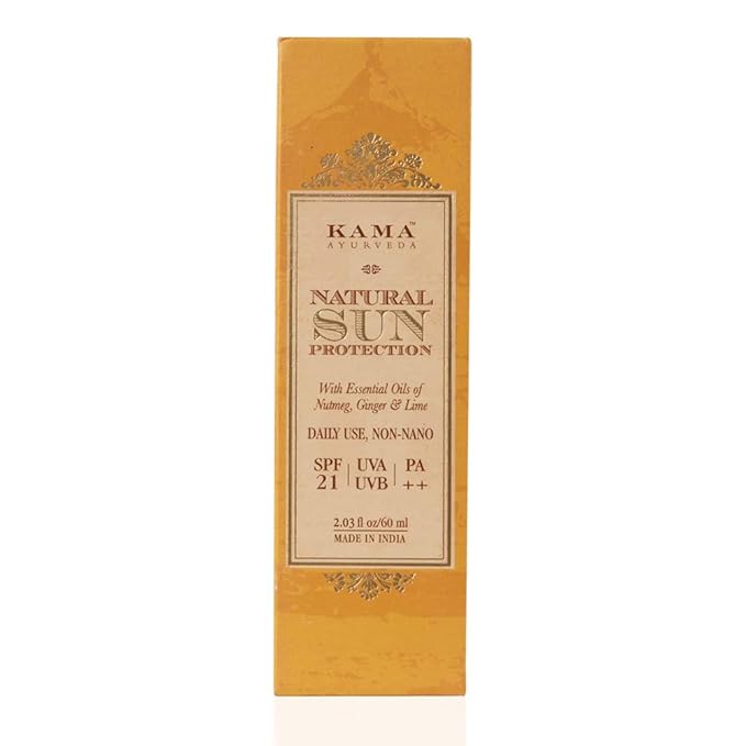 Kama Ayurveda Natural Sun Protection SPF-21, 60ml
