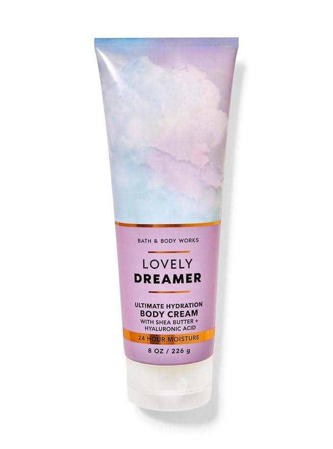 Bath & Body Works Ultimate Hydration Body Cream Gift Set For Women, 8 Fl Oz (Lovely Dreamer)