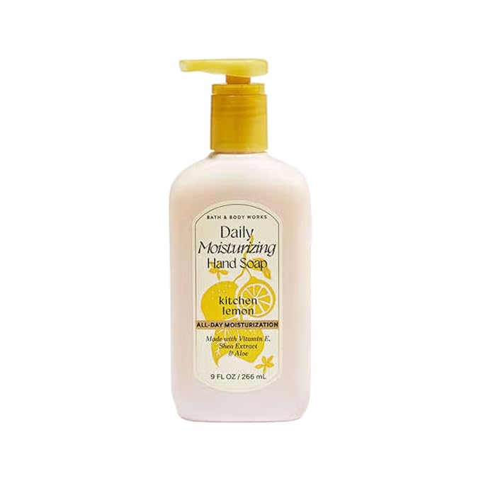 Bath & Body Works Daily Moisturizing Hand Soaps 9 fl oz (Kitchen Lemon)