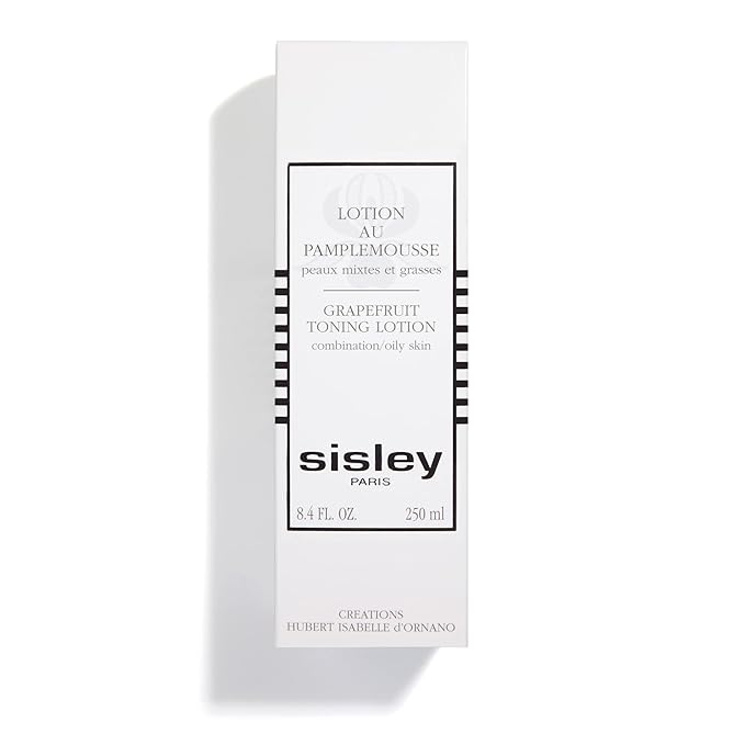 Sisley Paris Grapefruit Toning Lotion - 250 mL - Removes Makeup, Cleanses & Tones Skin - Minimizes Appearance of Pores for a Smooth, Matte Finish