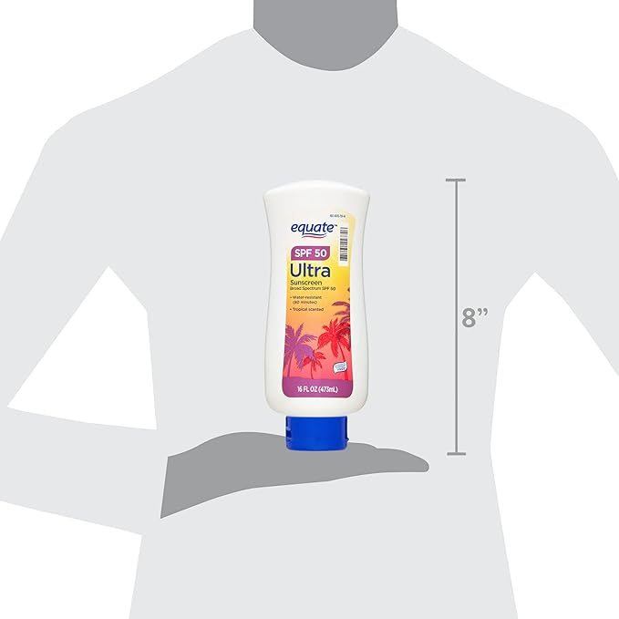 Ultra Broad Spectrum Sunscreen Lotion, SPF 50, Broad spectrum SPF 50 sunscreen,16 fl oz