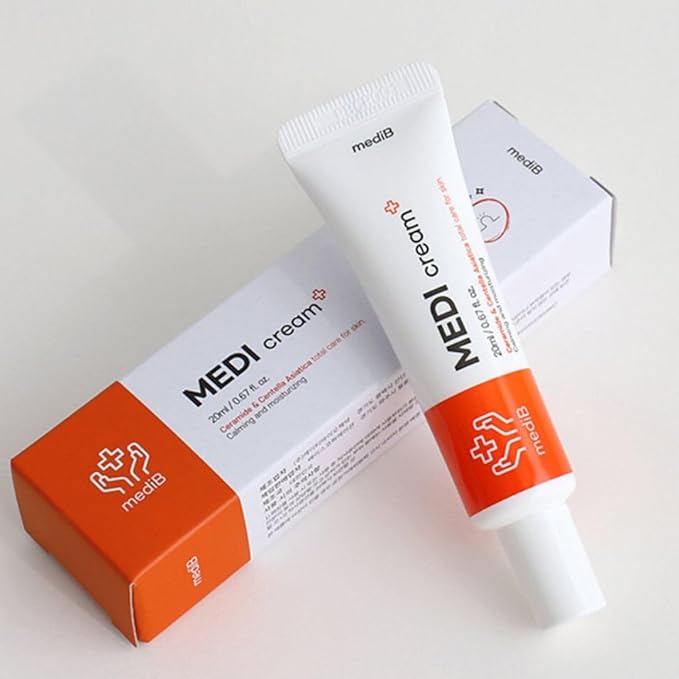 MEDIB Sebum Control Cream | Oil & Pore Care for Oily Skin & Whiteheads | Gentle Exfoliating & Skin Smoothing Formula | 20ml
