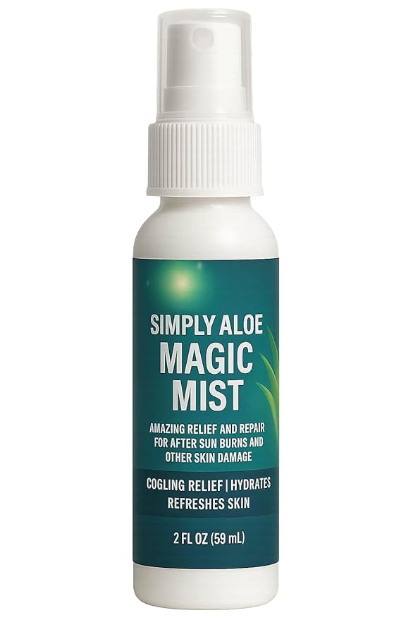 PESKY Magic Mist Recovery Spray, Cooling Soothing Hydrating, Aloe Vera Botanical Spray, 2 oz, For Sun-Stressed Skin, With Lavender and Chamomile, All Skin Types (2 oz)