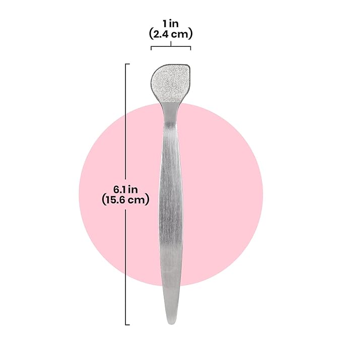 Lindo Beauty Buffer - Microdermabrasion Tool, Diamond Infused, Embedded Silicone Lip Scrubber, for Smooth Skin, Radiant Complexion, Travel Pouch Included (Beauty Buffer)