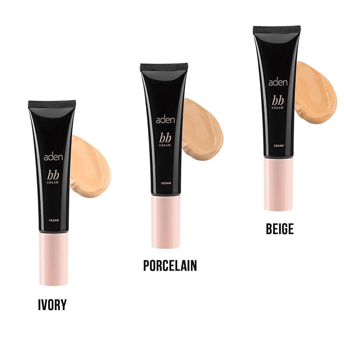 aden BB Cream VEGAN reducing the sign of fatigues FSP15 (01 Ivory) Made in Italy