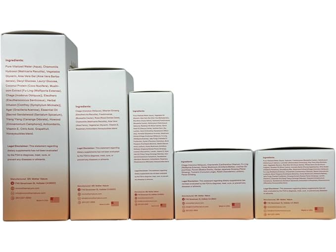 MN Mother Nature Enoki Menomush 5-Piece Skincare Set – Cleanser, Toner, Serum, Mask & Moisturizer – Mushroom Antioxidant Complex for Glowing, Radiant Skin – Anti-Aging & Hydrating Daily Routine