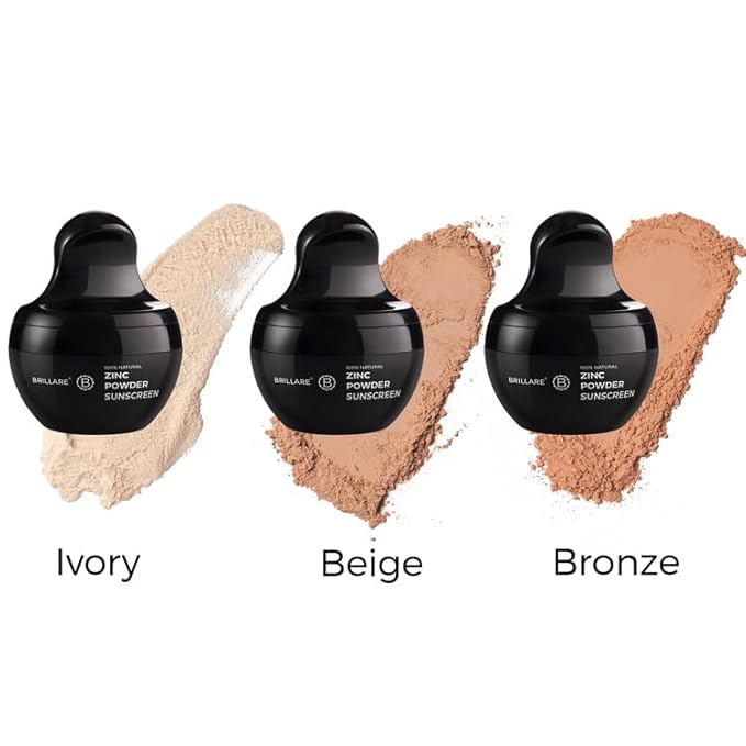Brillare ZINC Powder Sunscreen - Bronze 03