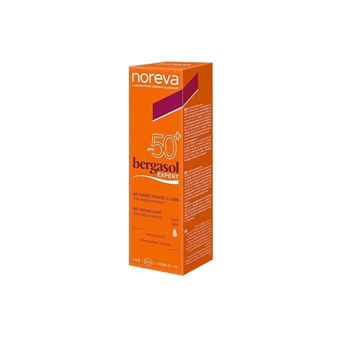 Noreva Bergasol Expert Bb Cream Light Spf 50+ 40ml