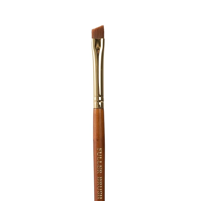 Fuller Brush Cosmetic Eyeliner Brush 571 – Angled with Tapered Tip for Applying Eyeliner and Winged Lines – Suitable for Cream, Liquid & Powder Formulas