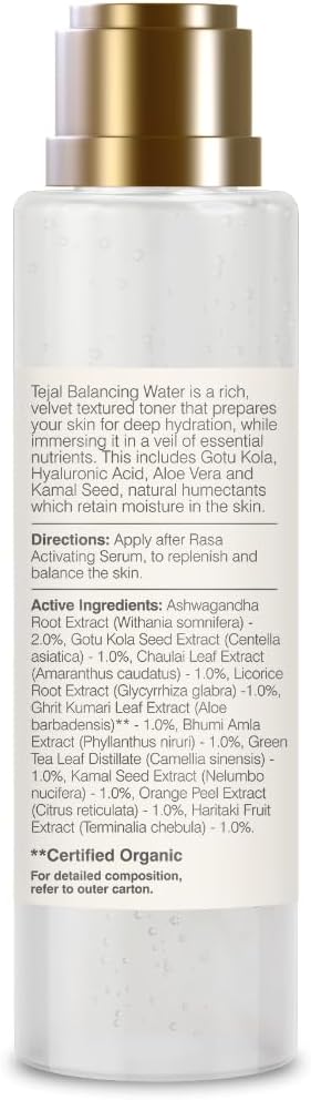 Forest-Essential Tejal Balancing Water Toner 4.39 Fl. Oz./ 130 ml