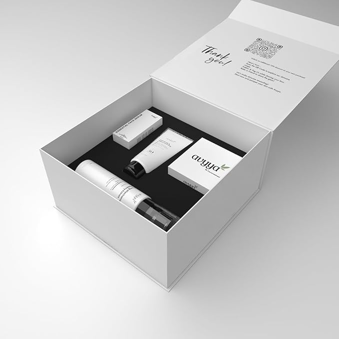 Complete Skincare Kit | Hydrating Toner 3.38 fl oz, Face Serum 1.01 fl oz, SPF Moisturizer 1.69 oz, Night Cream 3.38 oz | Brightening and Anti-Aging Cream 3.52 oz | All Skin Types
