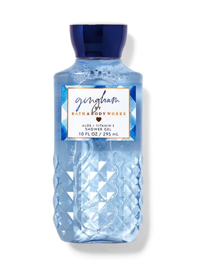 Bath & Body Works Signature Collection Shower Gel For Women 10 Fl Oz (Gingham)