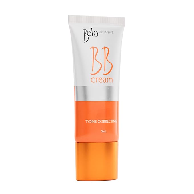 Belo Essentials Intensive BB Cream Medium Tone | Hydrating, Long-Lasting Face Makeup Primer, Concealer & Foundation | Natural Matte Finish with Medium Coverage - 50ml