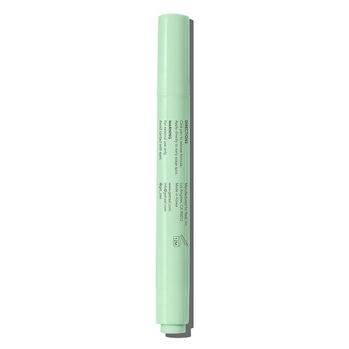 Rael Miracle Clear Spot Gel – Soothing Cream with Succinic Acid, Tea Tree, Calming Cica, Lightweight, Korean Skin Care (0.14 fl oz)