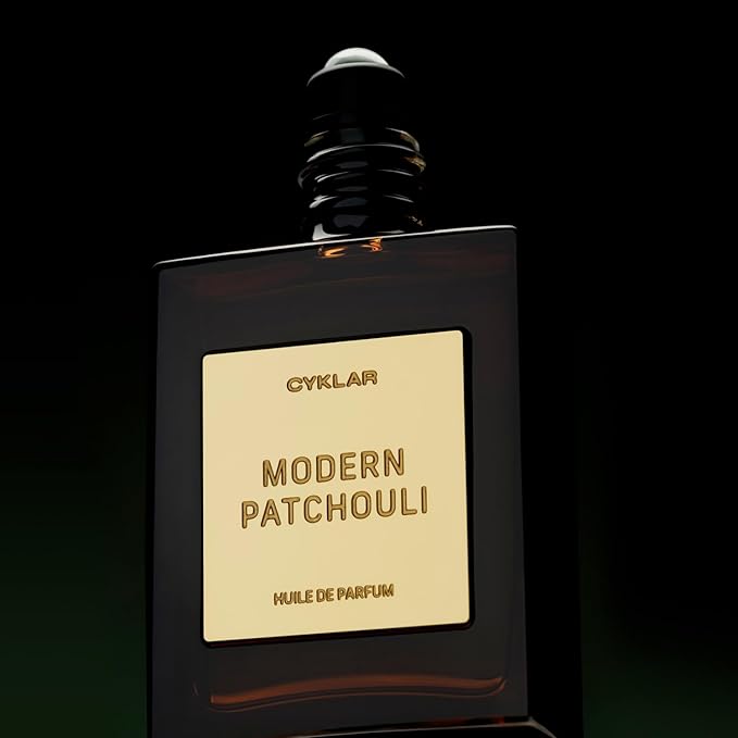 CYKLAR Perfume Oil for Skin – Modern Patchouli Scent – Sultry, Warm & Earthy Perfume Fragrance with Bergamot, Verbena & Cashmere Notes – Travel-Friendly 30ml