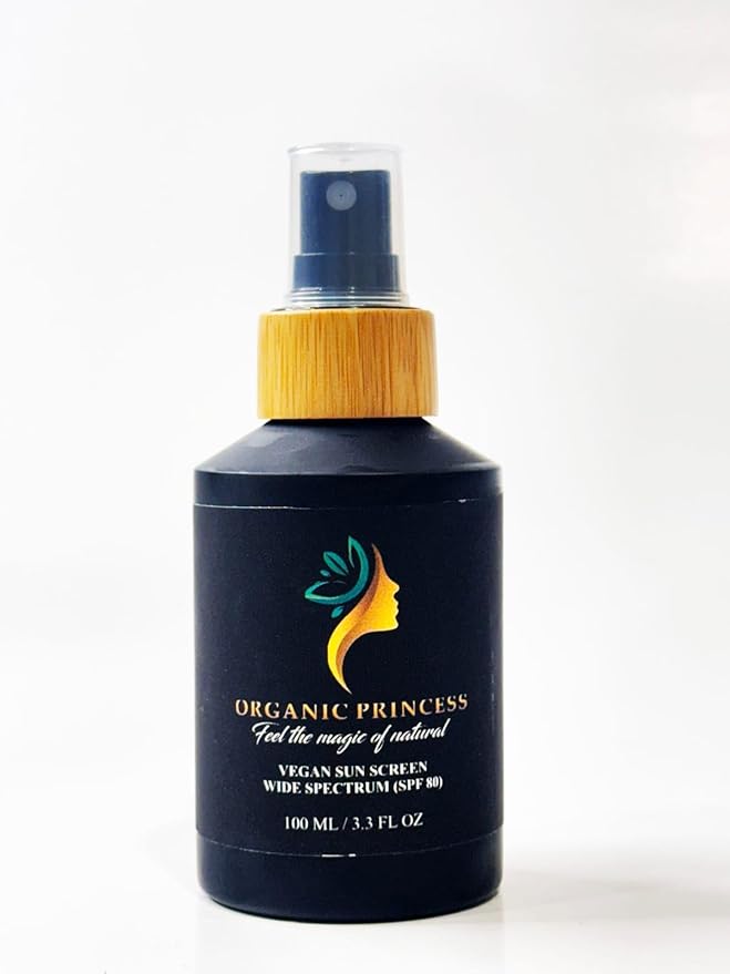 Vegan Sunscreen Wide Spectrum SPF 80, UVA and UVB Protection, 100 ML, 3.3 FL OZ