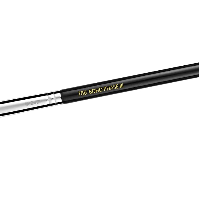 Bdellium Tools Professional Makeup Brush - Maestro Series 788V BDHD Phase III Blending/Concealing - With Soft Synthetic Fibers, For Blend & Soften (Black, 1pc)
