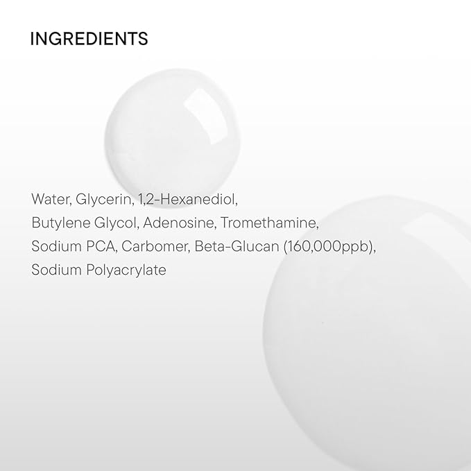 IUNIK Beta-Glucan Power Deep Moisture Serum – Intense Hydration Vegan Korean Serum with Mushroom Yeast Extract – For Dry, Mature, Sensitive Skin, Fine Lines & Loss of Firmness Korean Skincare