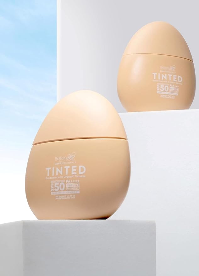 Brilliant SunProfessional TINTED Sunscreen with Orgasol Caresse SPF 50 PA++++