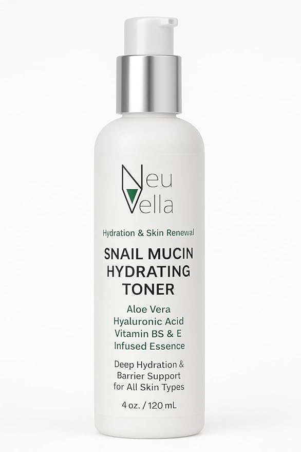 Snail Mucin Hydrating Toner – Hyaluronic Acid & Vitamin B5