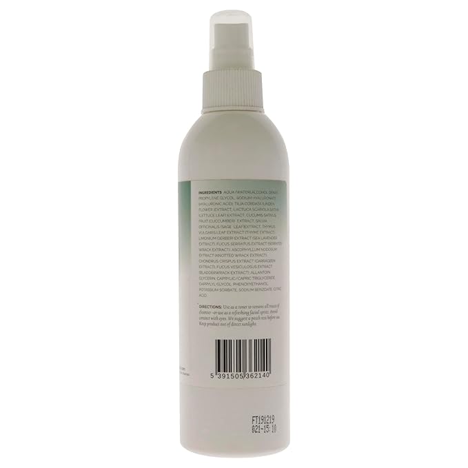 Seaweed Facial Toner by Green Angel for Unisex - 6.76 oz Toner