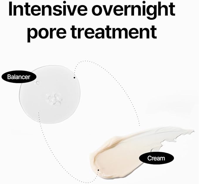 PONGDANG Real Effect Firming Duo for Pore : Pore Smoothing Skin Balancer & Pore Tightening Cream, Pore Minimizer, Hydrating, Peptide, Panthenol, Niacinamide, Korean Skincare