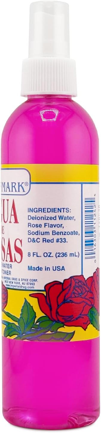 Agua De Rosas 8 Oz. Rose Water by Pharmark
